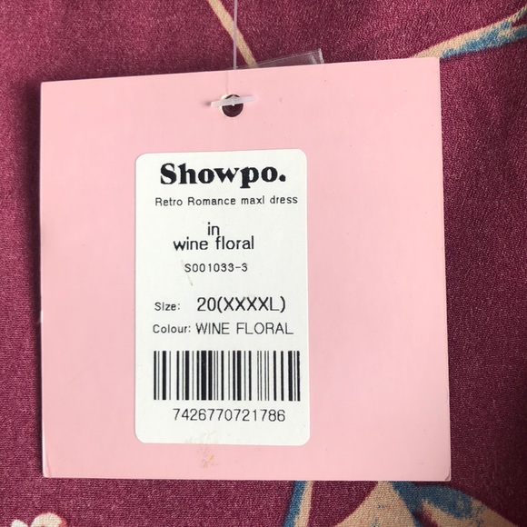 Showpo Burgundy Wrap Maxi Dress - Picture 4 of 8